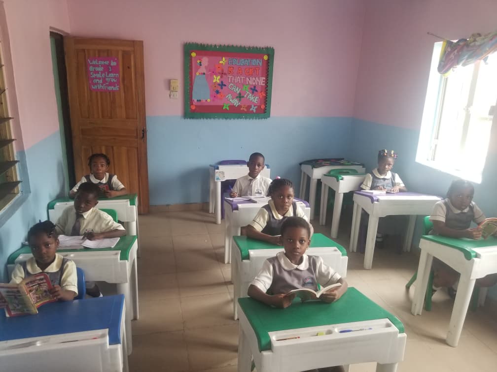 Conducive and well ventilated class environment for better learning